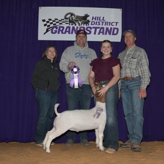 addy hahan 1s place goat hill district grandstand