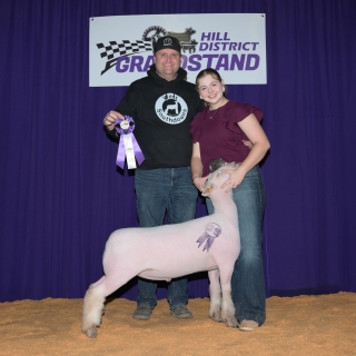 addy hahm 1st place southdown grandstand