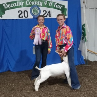 tensley brewsaugh RG goat Decatur fair indiana